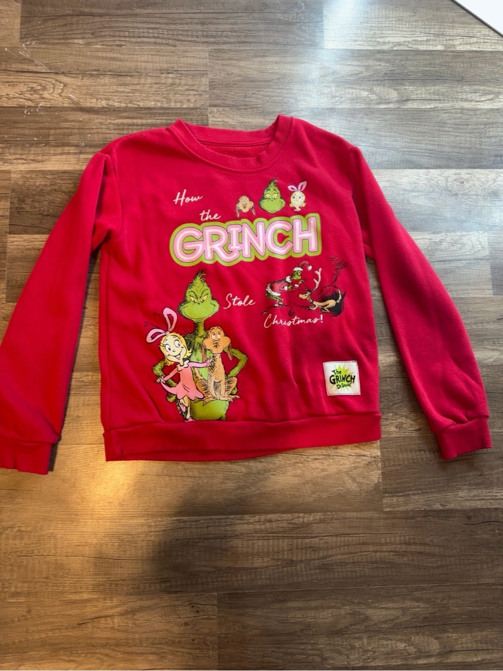 Target Red 'The Grinch' Graphic Crewneck Sweatshirt for Kids